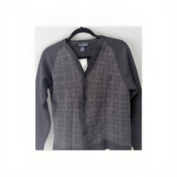 VTG Brooks Brothers Women's Vintage 100% Wool Knit Cardigan Sweater Size M - Picture 3 of 5